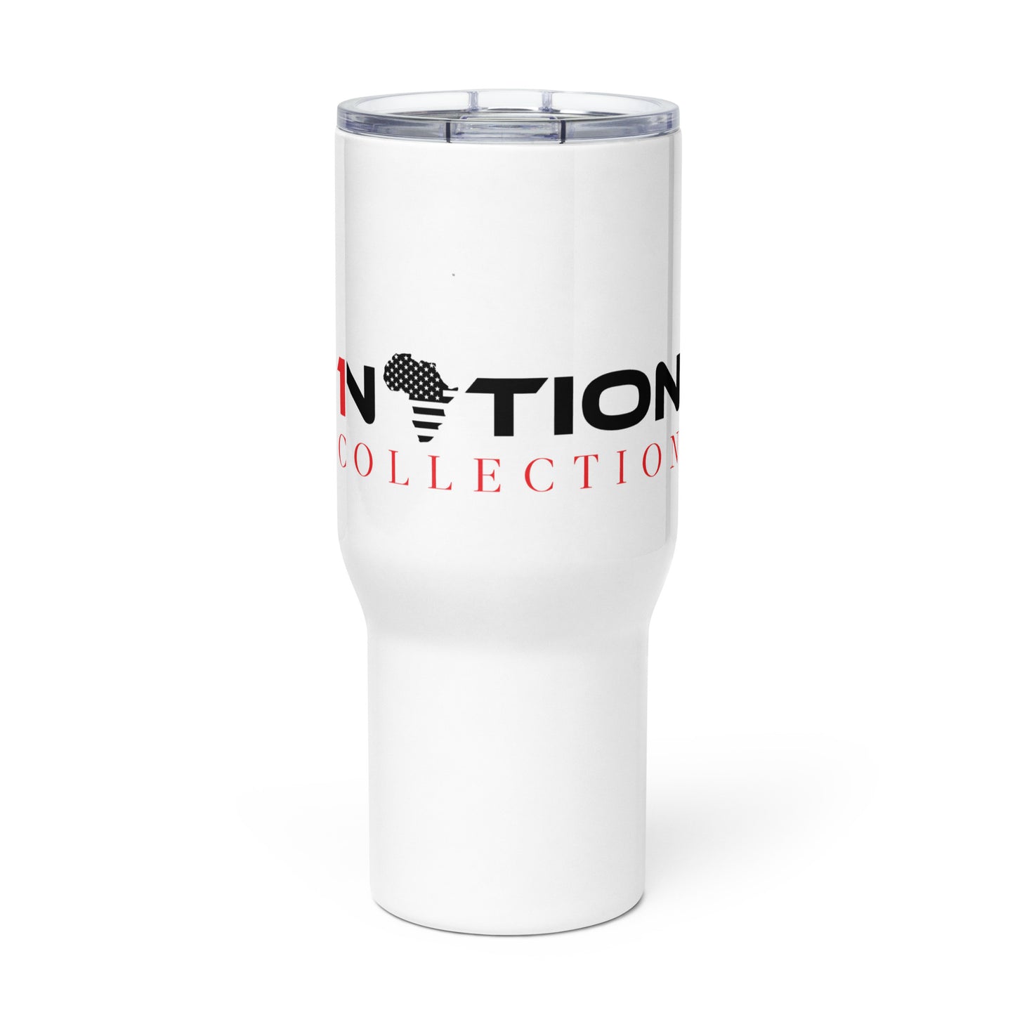 1NATION COLLECTION TRAVEL MUG WITH A HANDLE