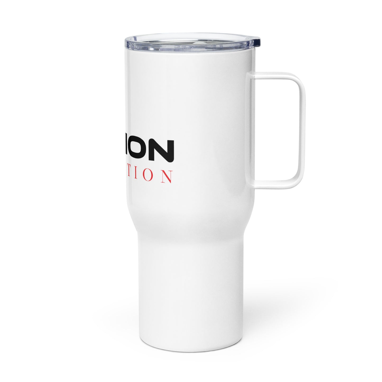 1NATION COLLECTION TRAVEL MUG WITH A HANDLE