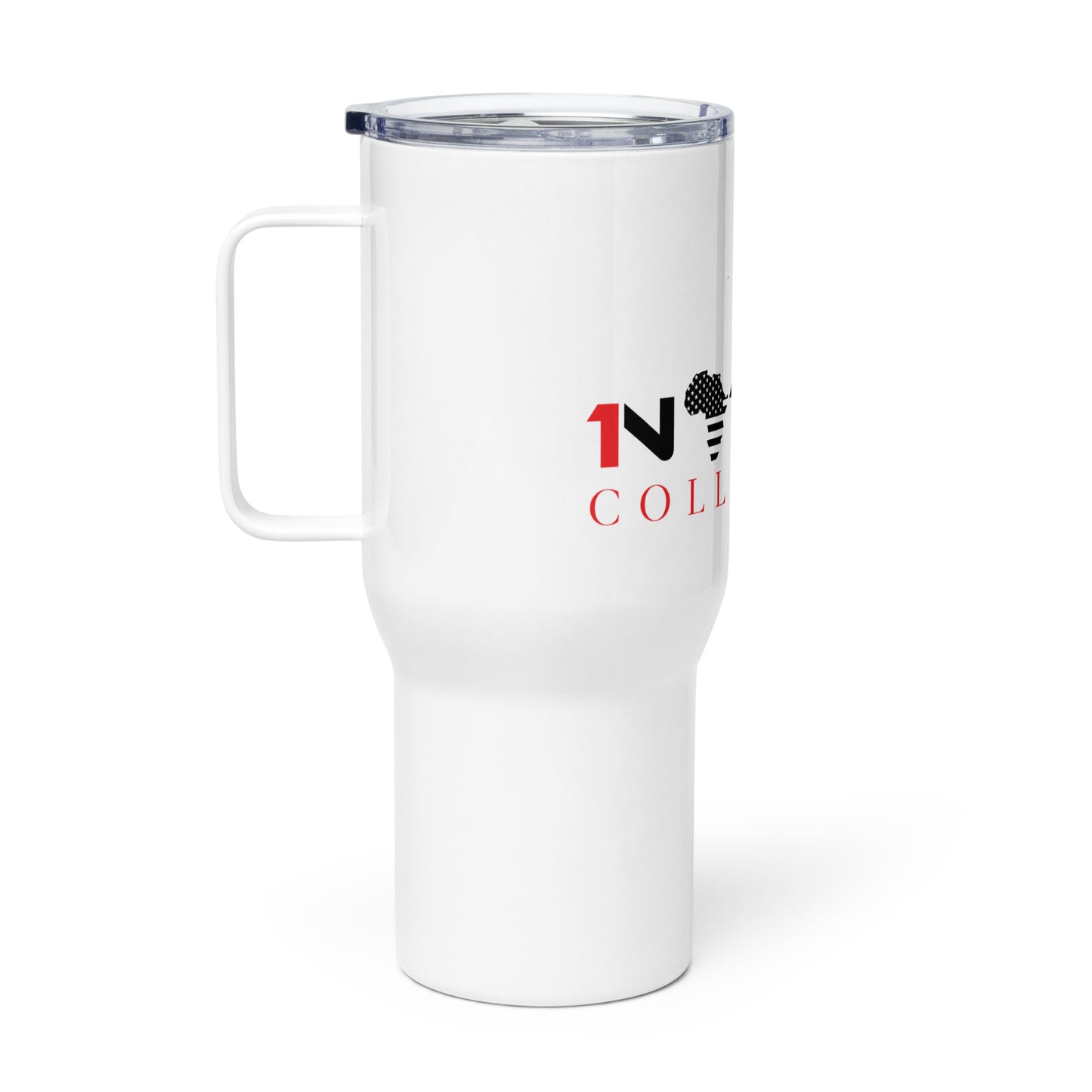 1NATION COLLECTION TRAVEL MUG WITH A HANDLE