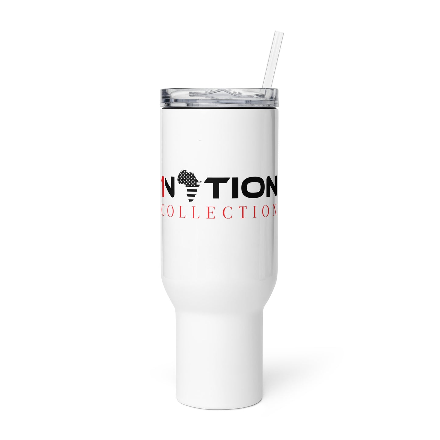 1NATION COLLECTION TRAVEL MUG WITH A HANDLE