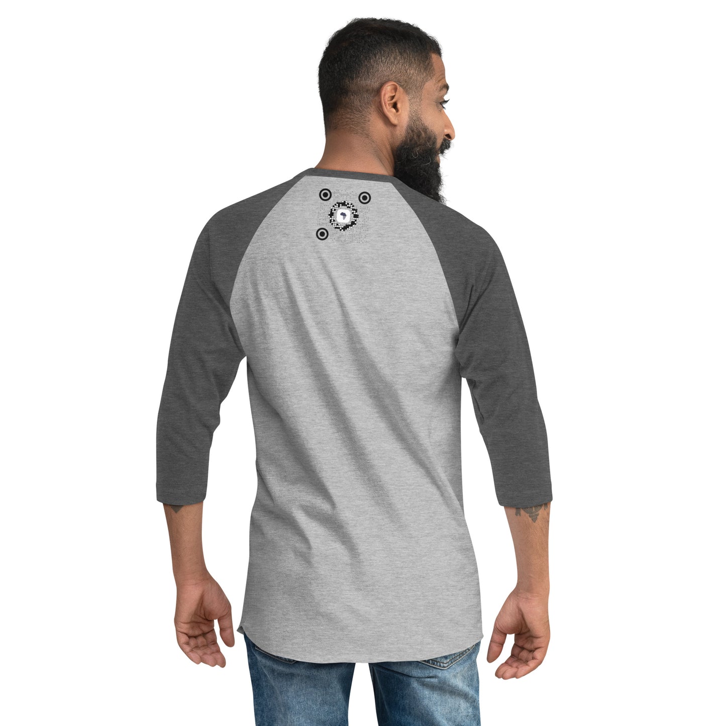 1NATION LOGO 3/4 SLEEVE RAGLAN T-SHIRT